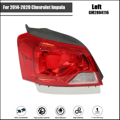 LABLT Tail Light Tail Lamp For 2014-2020 Chevrolet Impala Outer Left Driver Side