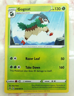 Pokémon - Gogoat 018/185 Vivid Voltage UC - NM/M