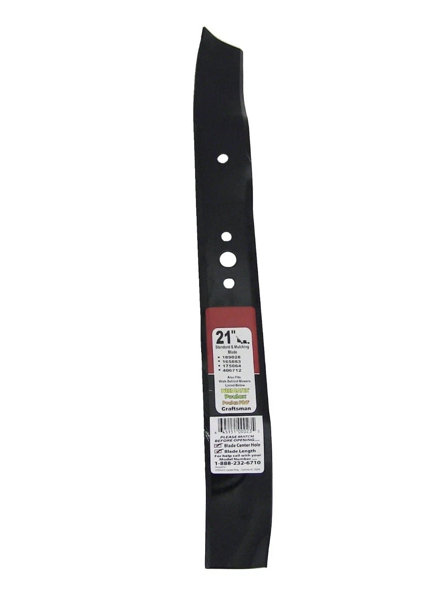 Poulan Pro 21 Standard Mulching Mower Blade 189028 165883 175064 406712
