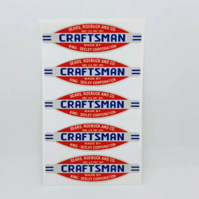 12 Decalcomanie Adesivi Vintage Strumenti Artigianali – 1 3/4 X 5/8 Pollici - Foto 2