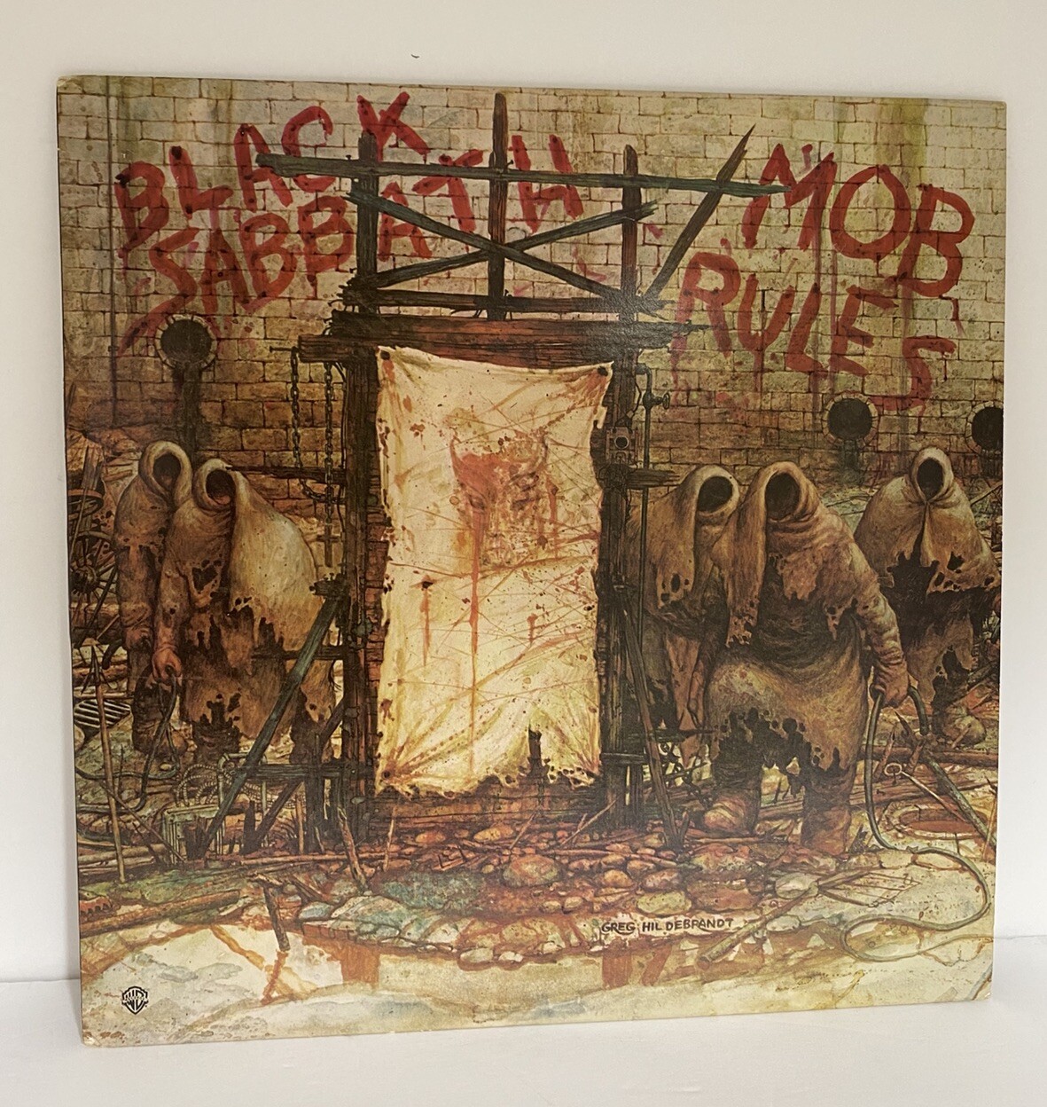 BLACK SABBATH MOB RULES 1981 ORIGINAL WARNER BROS BSK 3605 VINYL