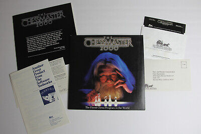 SEALED Chessmaster 2000 Software Toolworks Apple II+ plus,IIe,IIc,IIgs  computers