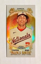 Luis Garcia 2021 Topps Allen & GInter's Chrome #76 Mini GOLD REFRACTOR 03/50 z1