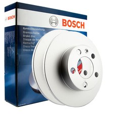 BOSCH 2x BREMSSCHEIBEN VW, SEAT, Ø226mm VOLL HINTEN (ohne ABS Sensorring)
