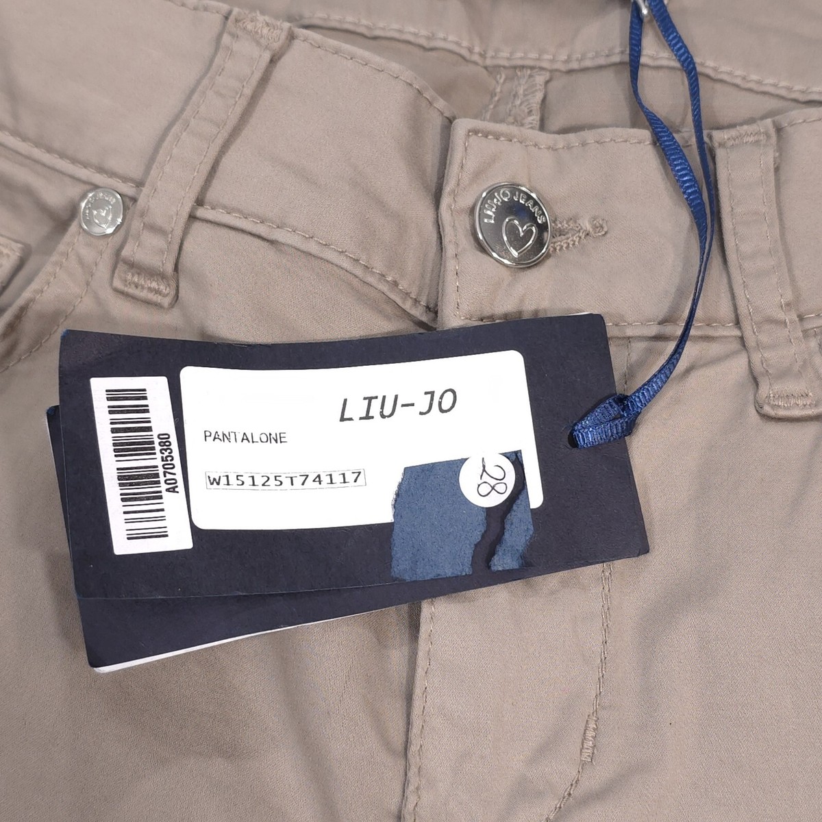 Liu Jo Women's Straight Beige Pants Size 28 | eBay