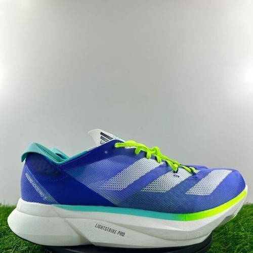 Adidas Adizero Adios Pro 3 Herren Größe 11,5 Blau Hochleistungs Laufschuhe NEU