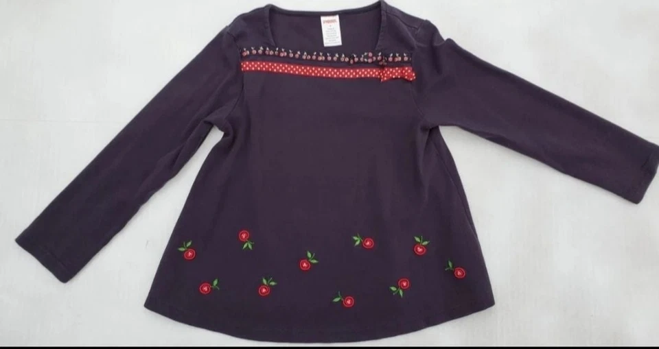 Gymboree Cherry Pie 2 shirts 1 legging. Size 6 PlaySet, See Description - Image 2 of 4