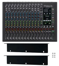 Mixer analogico 16 canali Mackie ONYX16 con equalizzatore USB/3 bande/Bluetooth+kit auricolare rack