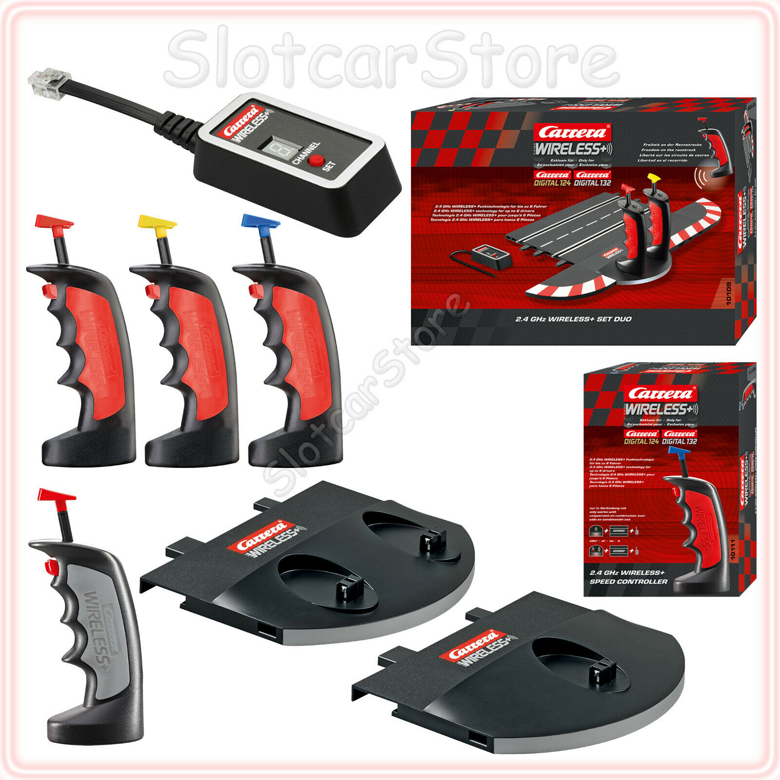 Carrera 2.4 GHz Wireless + Digital 124/132 components on choice 1:32 1:24 | eBay