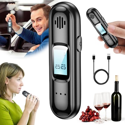 Non-Contact Alcohol Tester Handheld Alcohol Breath Tester Digital Display Screen