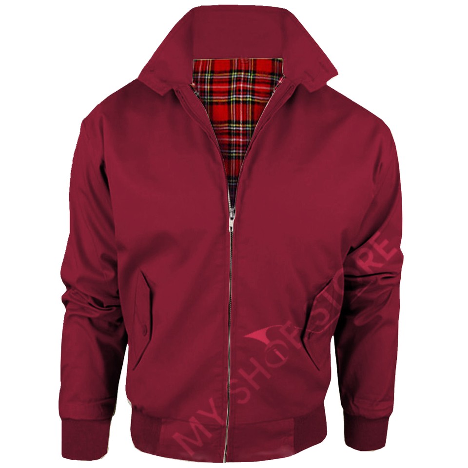 Veste Bomber Rétro Style Années 70 Pour Homme – Fabriquée Au Royaume-Uni – Noir