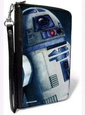 R2D2 Buckle Down Wallet Zip Up NWT