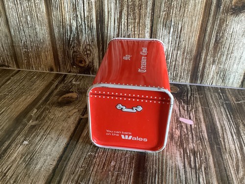 MY TREASURE CHEST VINTAGE WESTPAC TIN SAVINGS MONEY BOX VGC - Picture 4 of 5