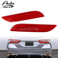 Red Bumper Lens Reflector Full Tail Brake & Lights For Toyota 2018 2019 Camry
