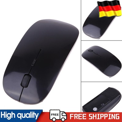 24 GHz Wireless Gaming -Maus -Maus 2 Tasten optische Gamer -Mäuse für PC -Laptop