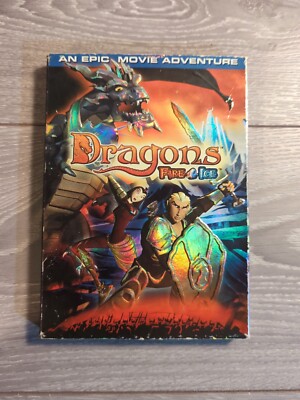 DRAGONS: FIRE AND ICE (DVD) With Slip Cover