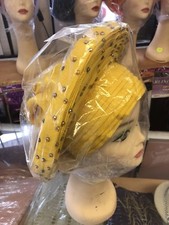 Aso-Oke African Headtie Auto Gele, Headgear, Stoned Gele, Ready Made Gele Fabric