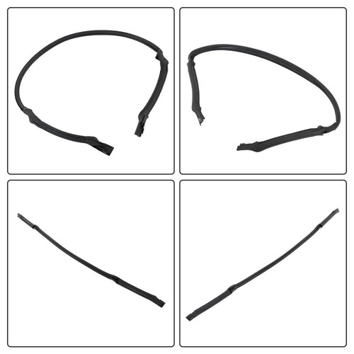 Rear Weatherstrip Seal Gasket Targa Top Coupe For 1997-2004 Chevy Corvette - Picture 7 of 10