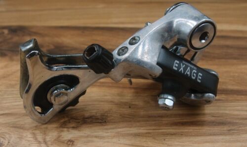 1992 rear derailleur Shimano Exage RD-M320 VIA Japan long cage 7 speed