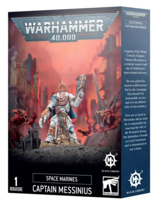 Captain Messinius Space Marines Captain Warhammer 40K NEW in BOX Library 2023