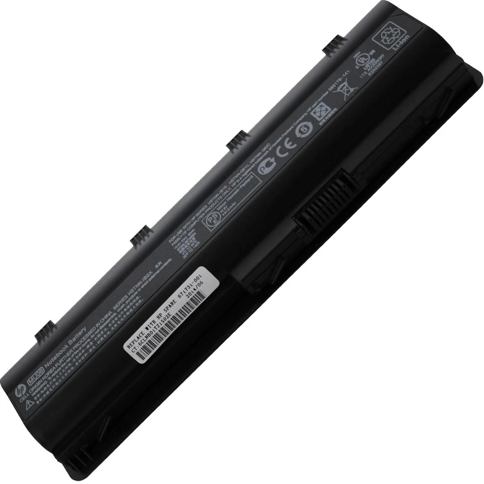 Genuine OEM MU06 MU09 Battery for HP Pavilion CQ42 CQ62 G4 G6 G7 G62 593553-001 - Image 3 of 4