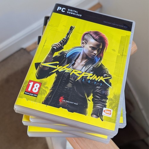 CYBERPUNK 2077 *English* 10x (TEN) EMPTY CASES (PC version) **EMPTY! NO GAMES! - Picture 3 of 10