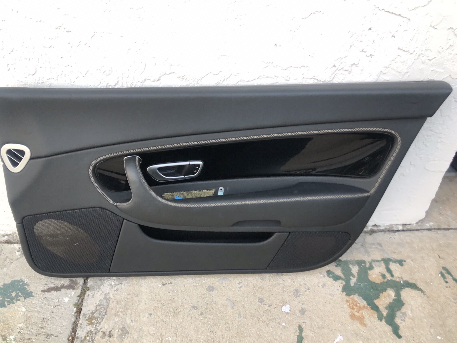 BENTLEY CONTINENTAL GT GTC OEM BLACK LEATHER RH RIGHT DOOR PANEL 2009