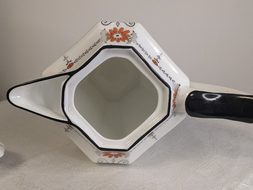 Shelley China - Daisy (11497) Queen Anne - Coffee / Hot Water Pot, c. 1925-1940 - Picture 13 of 19