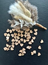 Bunte Holz-Herzen Als Streudeko – 300 Stück Für Hochzeit, Taufe & Party