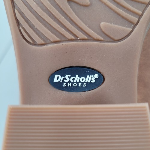 Botín Dr. Scholl's Literally para mujer 11M marrón miel tacón bloque punta almendra - Imagen 9 de 24