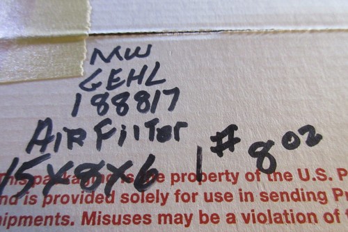 Gehl 188817 Luftfilter innen OEM NEU XPRT - Bild 13 von 13