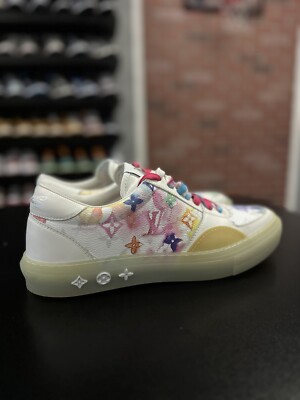 Louis Vuitton Sneakers 2021 Ollie Low Watercolor Monogram LV