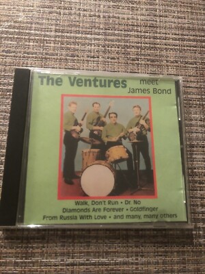 CD- The Ventures    Meet James Bond - Wave 2686022   (K)....