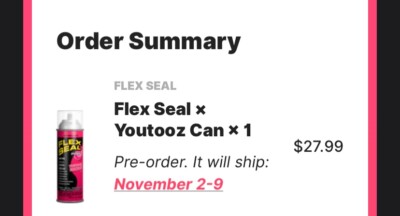 youtooz flex seal yeah seal that flex man but pink and give me money please help