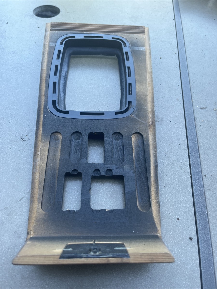 Mercedes W123 240D wood shift surround trim 1236809607 Zebrano | eBay
