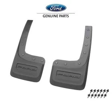 2024-2025 Ranger OEM R1WZ-16A550-BA Black Rear Mud Flaps Splash Guards Pair