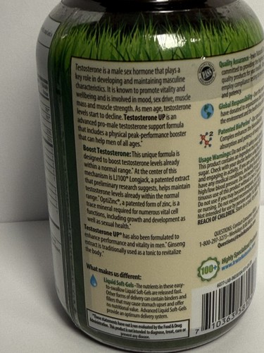 Irwin Naturals testosterona con potente Lj 100 Longjack 60 cápsulas blandas - Imagen 7 de 14