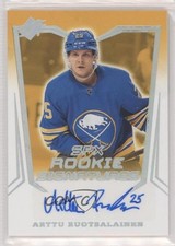2021-22 SPx SPx Rookie Signatures Arttu Ruotsalainen #SPXR-AR Auto 0x2e