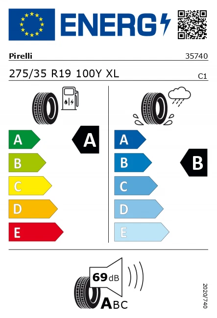1x 275/35 R19 100 Y Sommerreifen Reifen PIRELLI P ZERO ZERO  MO DOT 24 - Bild 2 von 4