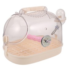 Parrot Carrier Travel Cage Cockatiel Bath Bird Cages for Cockatiels