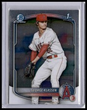 2025 Bowman #BCP-63 George Klassen Chrome Prospects