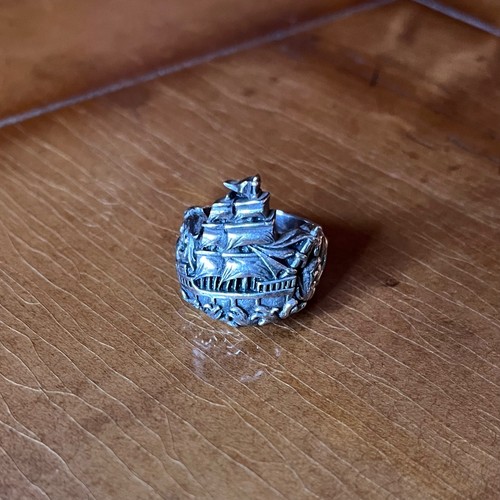 Clocks and Colours Voyage Ring, Size 10, 925 Sterling Silver, Discontinued Model