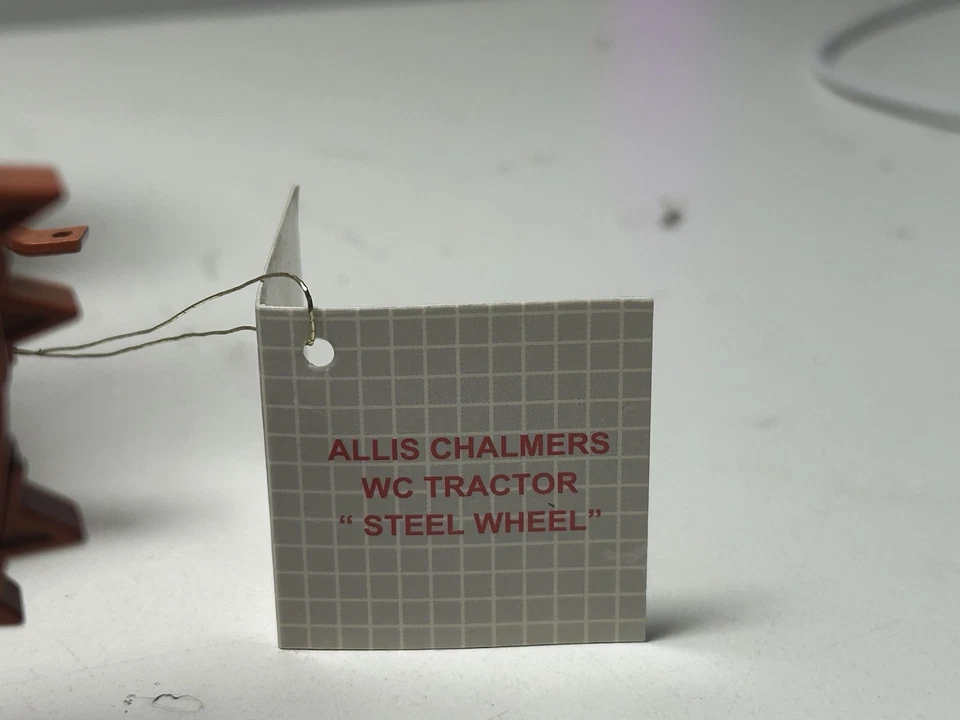 FRANKLIN MINT Allis-Chalmers WC Tractor “STEEL WHEEL” (FREE S&H)! - Image 3 of 4