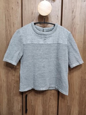 Courreges Knit Top Grey