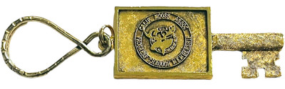 Moose Club Key Chain from International Convention 1979 L.A. CA - VTG Key Chain