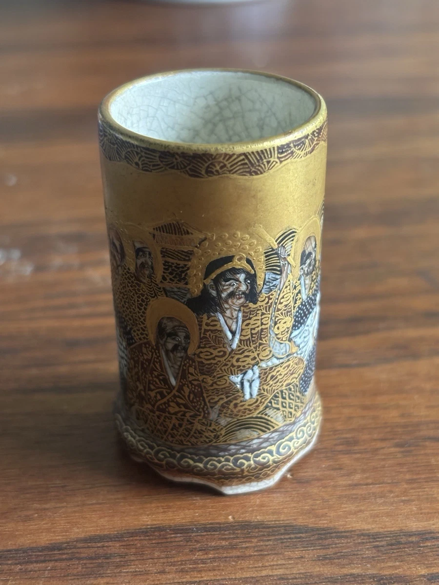 萨摩在日本古董花瓶| eBay