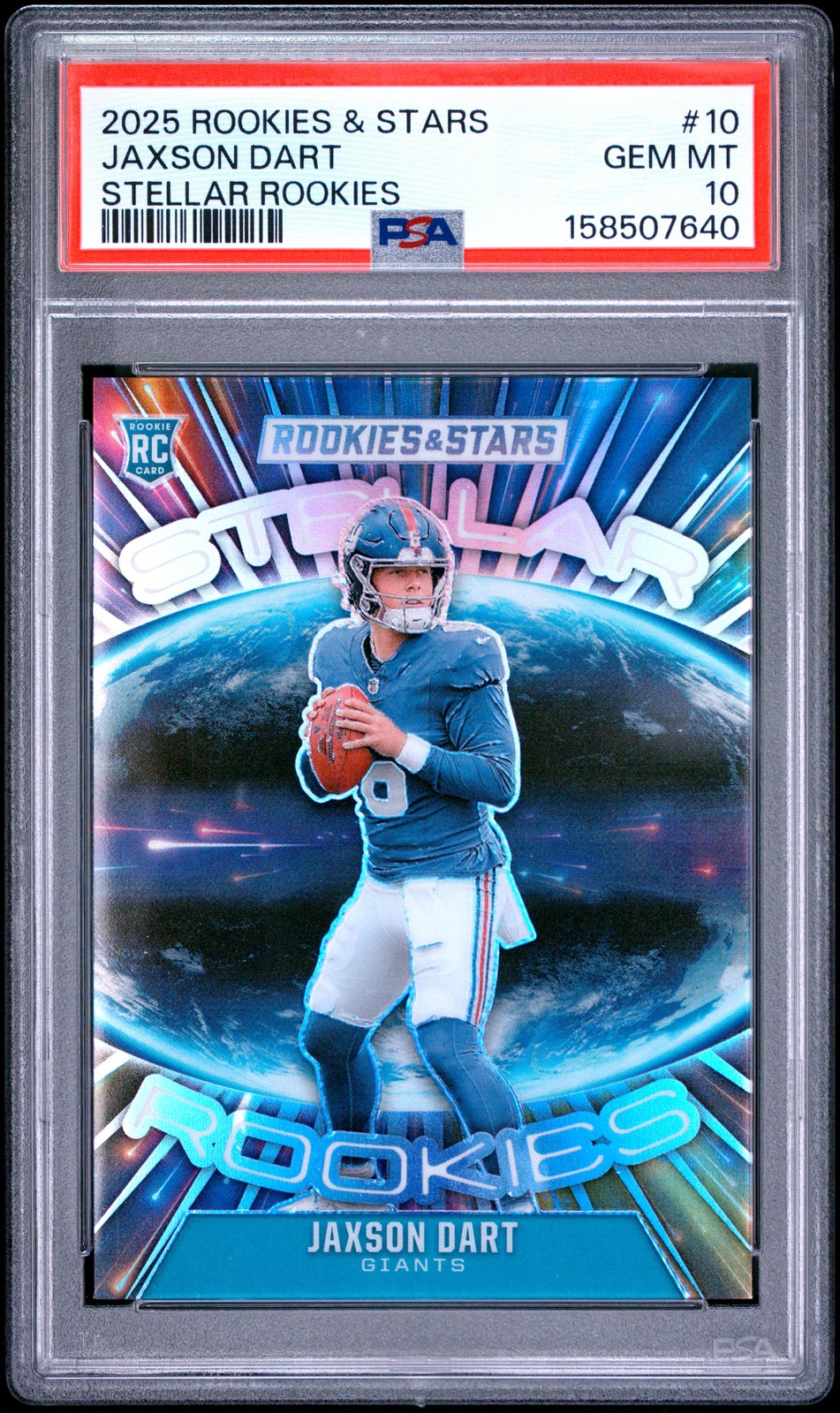 Jaxson Dart Panini Rookies & Stars Stellar Rookies #10 Base