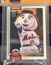 2026 Topps Celebration Mascot Card Mrs. Met Mets M14