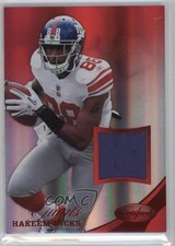 2012 Certified Materials Mirror Red 18/99 Hakeem Nicks #86 0v1