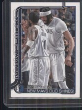 2025-26 Topps #296 Incoming!: New Mavs Duo Shines!
